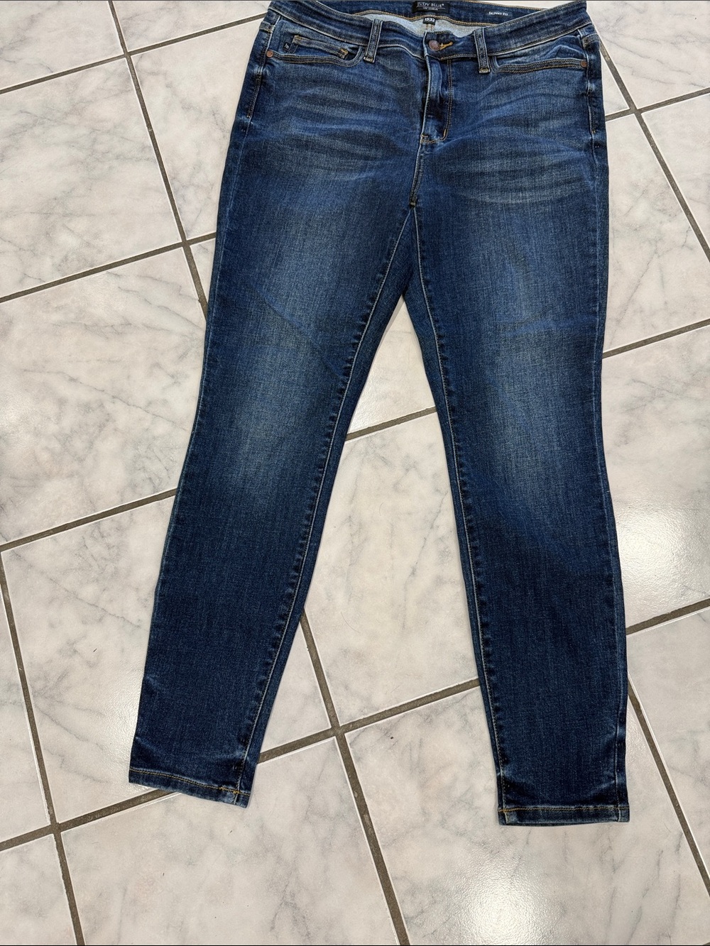 Judy Blue Indigo Skinny Stretch Jeans